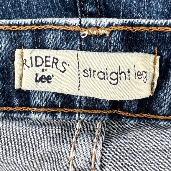 Riders By Lee Straight Leg Jeans Size 10 Petite Women’s - Picture 2 of 5